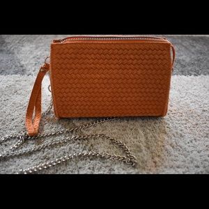 Vera Pelle HS Sueds Leather Crossbody Bag